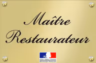 Pancarte de maître restaurateur