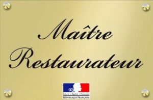 pancarte de maître restaurateur