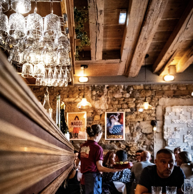 Décoration de l'Auberge des Canuts